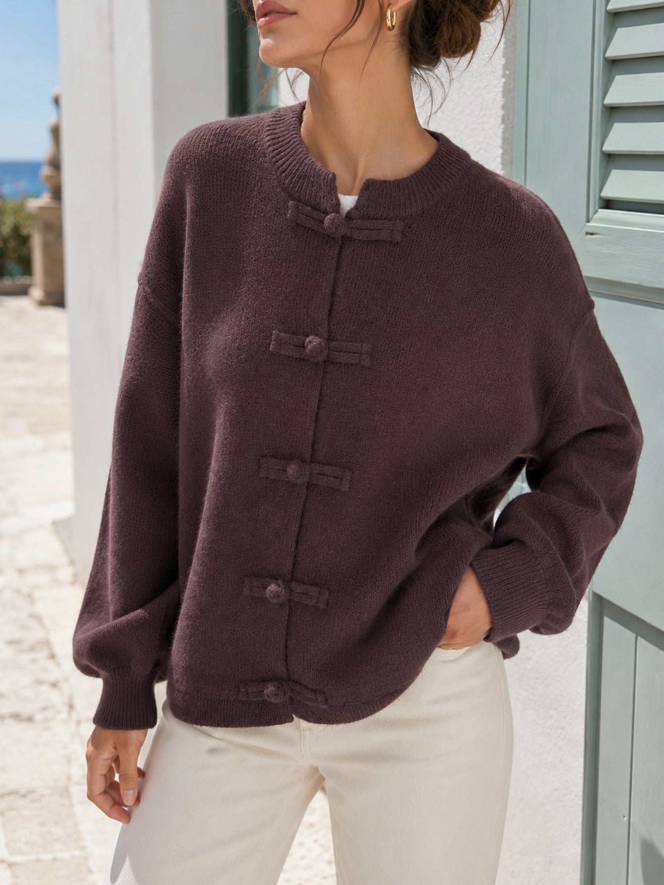 CHAQUETA ARMONIAS PREMIUM CIERRE ALAMARES
