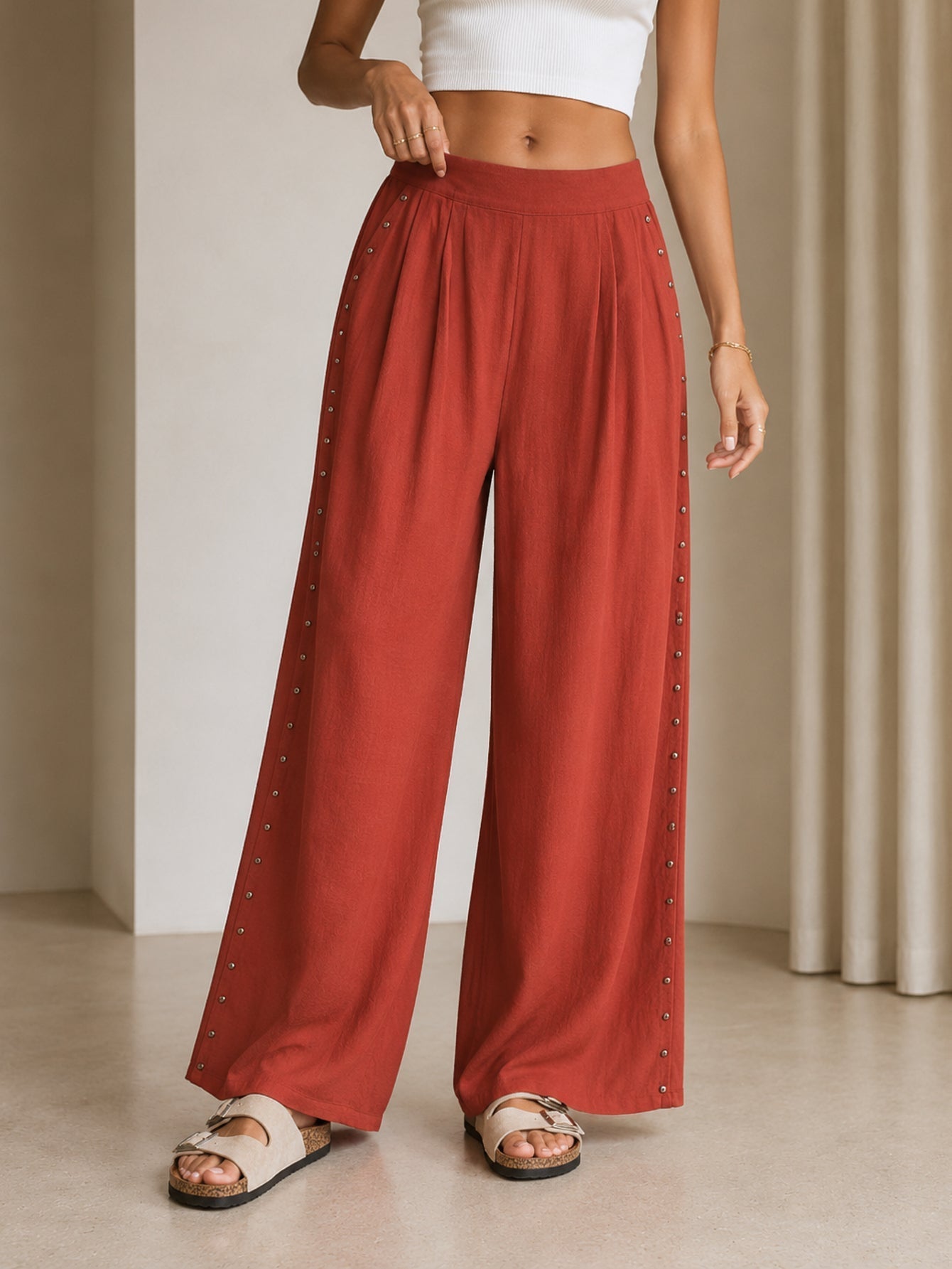 PANTALÓN ARMONIAS TEEN TACHUELAS