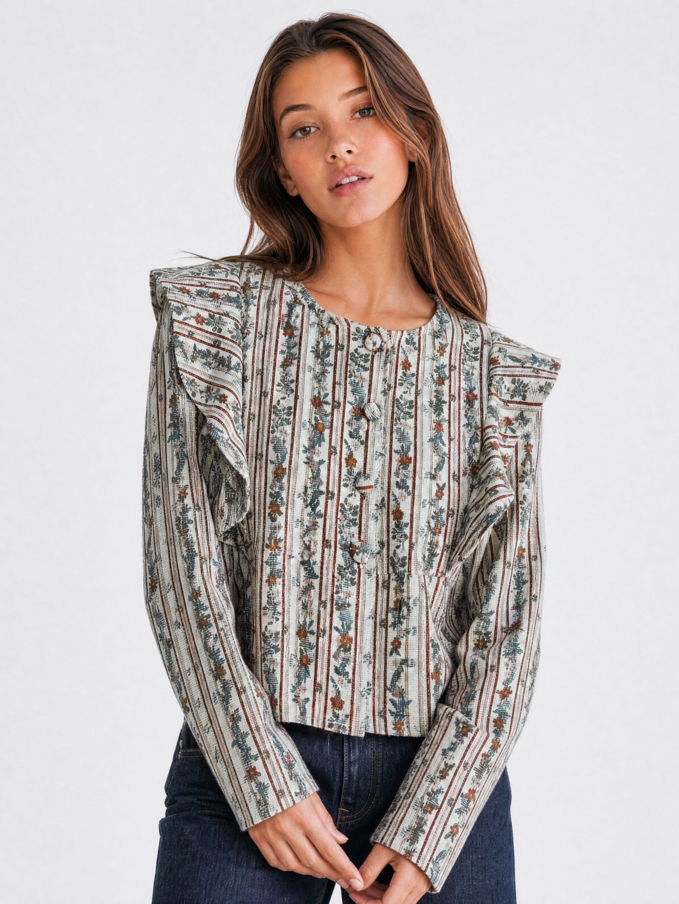 CHAQUETA ARMONIAS TEEN TEXTURA