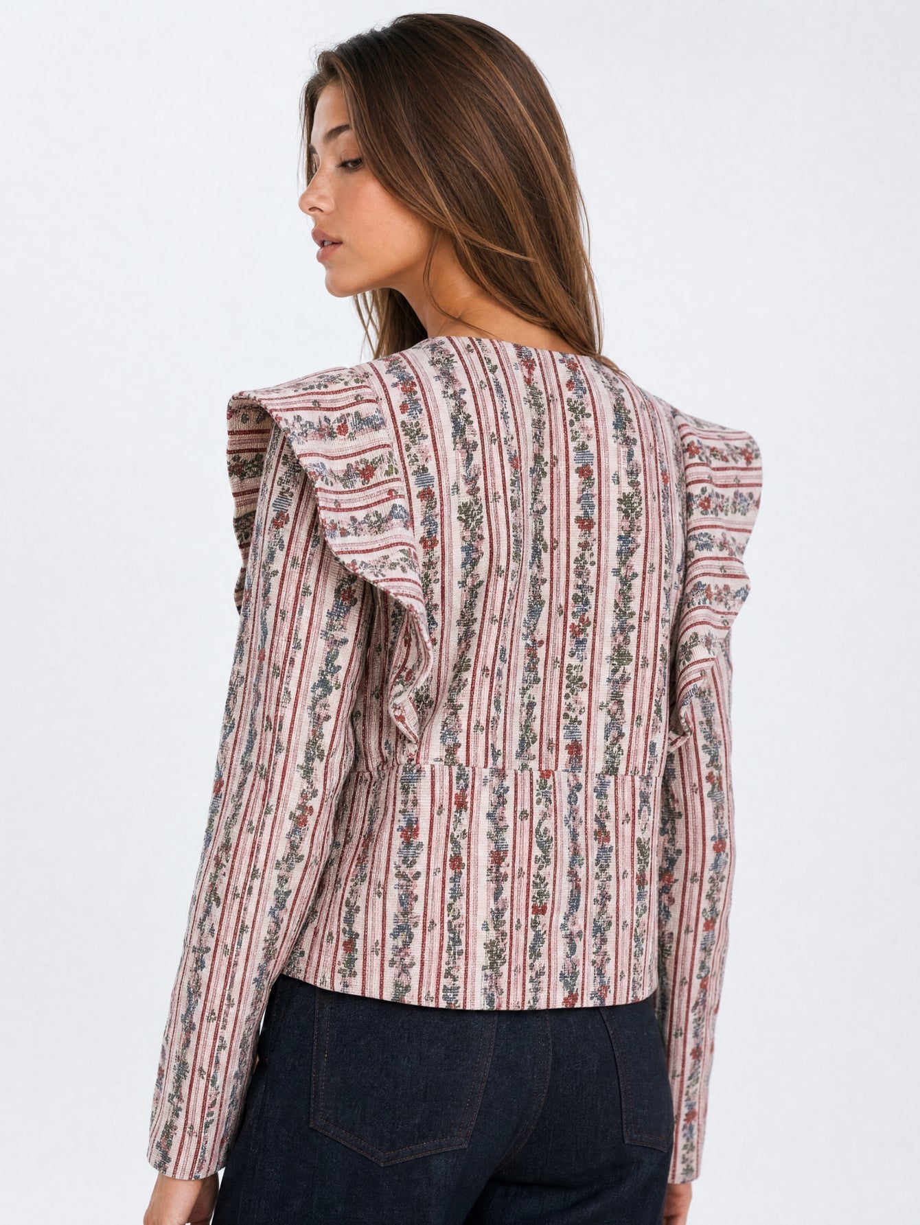 CHAQUETA ARMONIAS TEEN TEXTURA