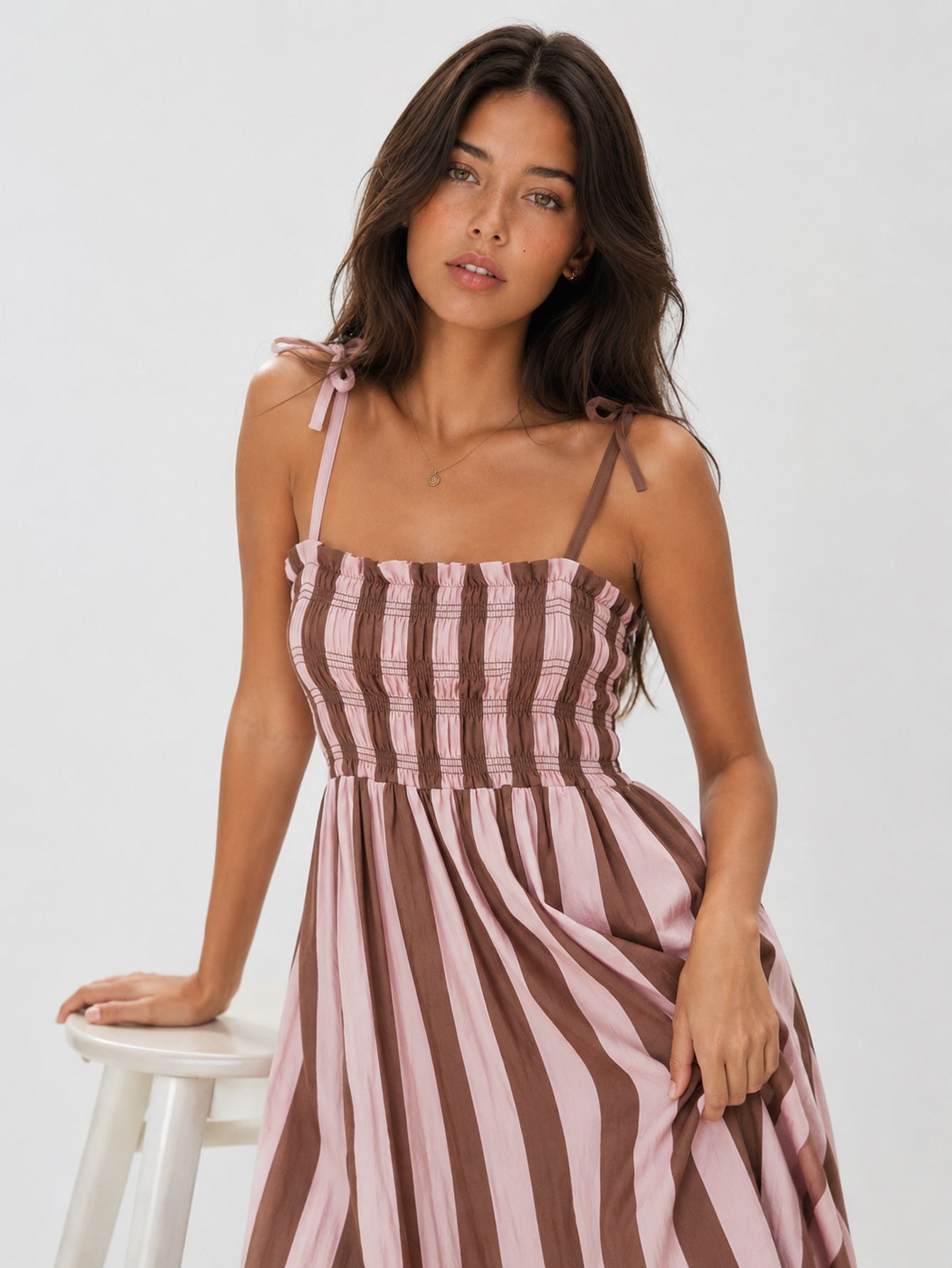 VESTIDO ARMONIAS TEEN RAYAS