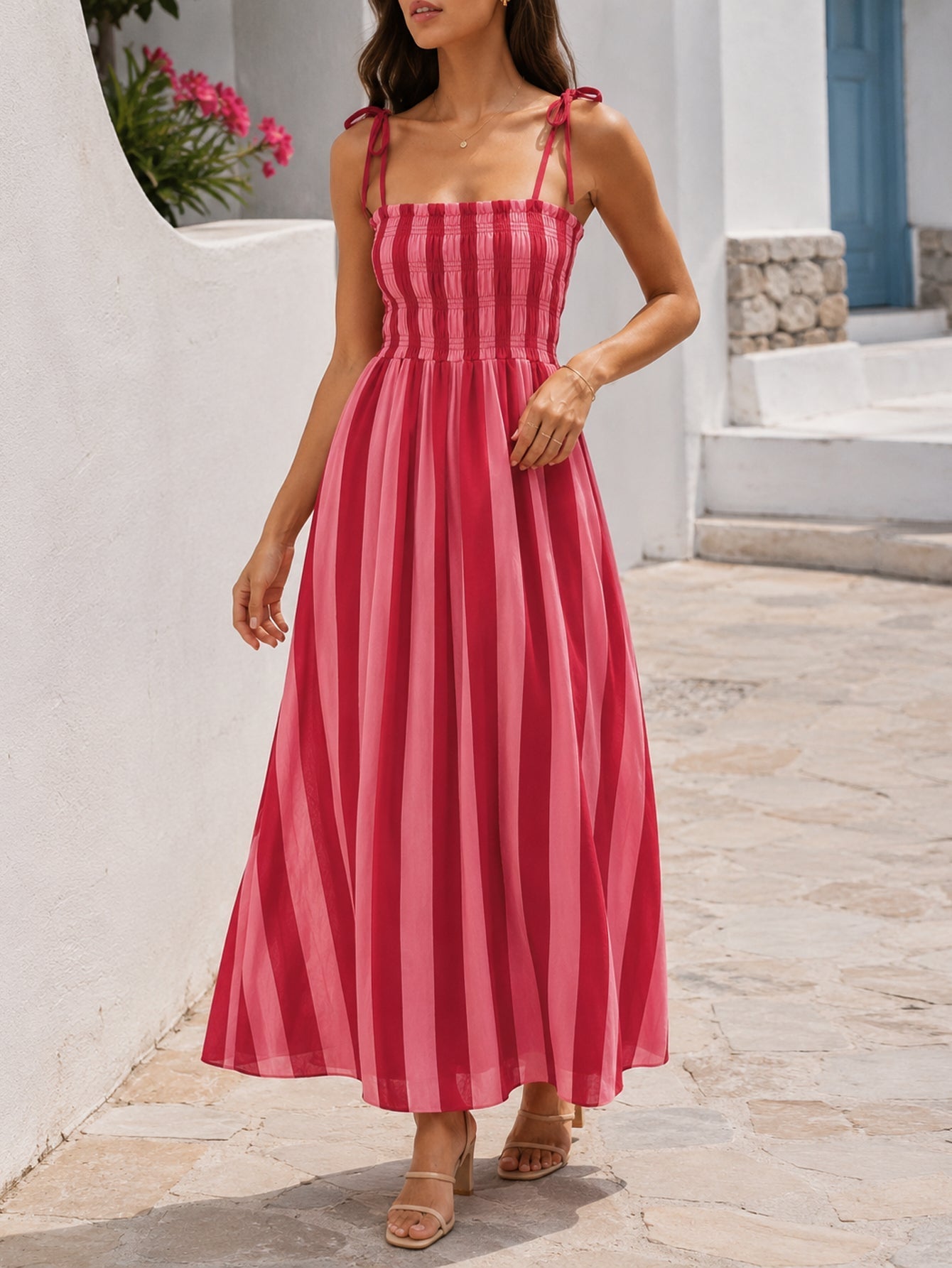 VESTIDO ARMONIAS TEEN RAYAS
