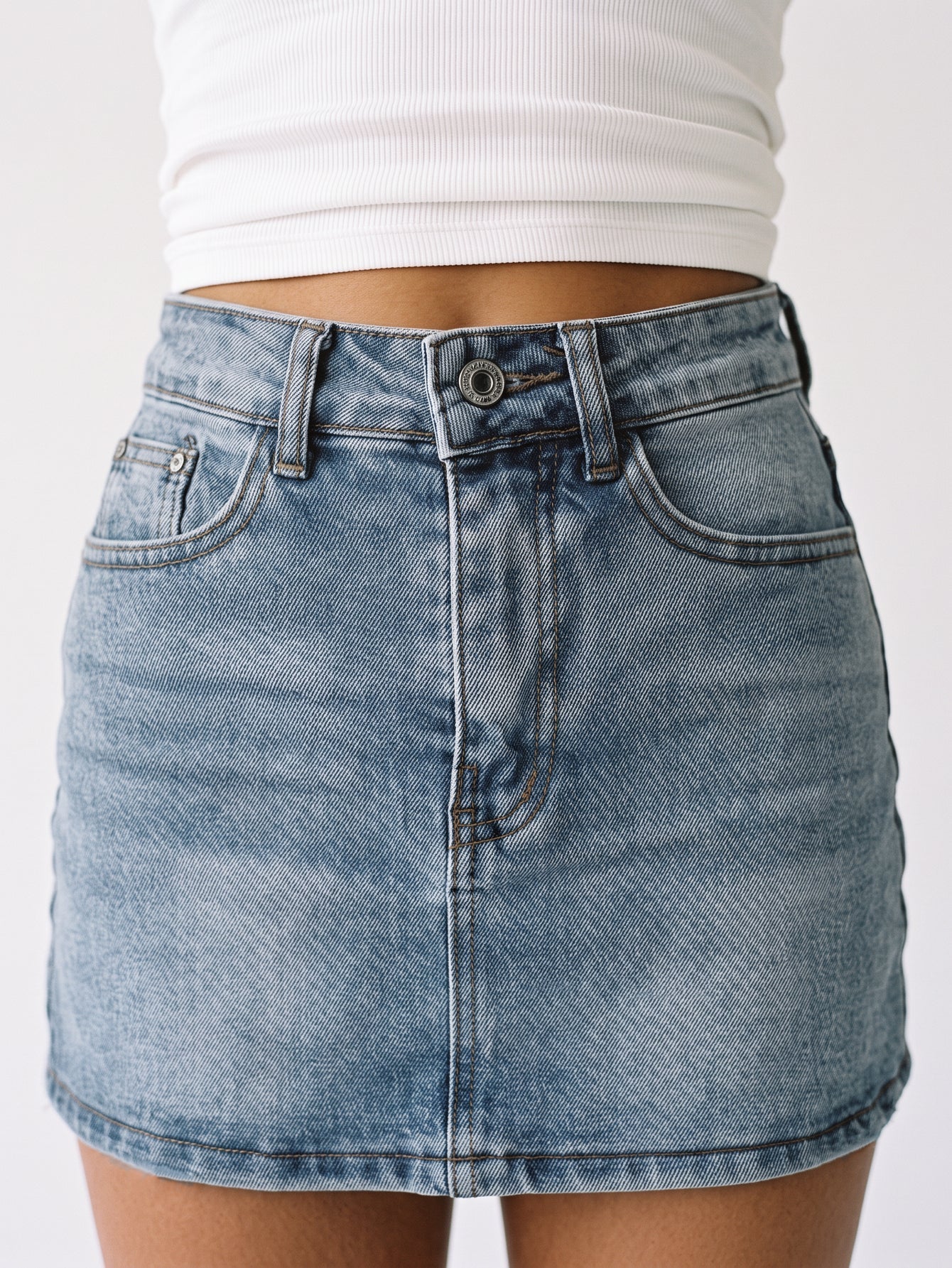 FALDA PANTALÓN ARMONIAS DENIM