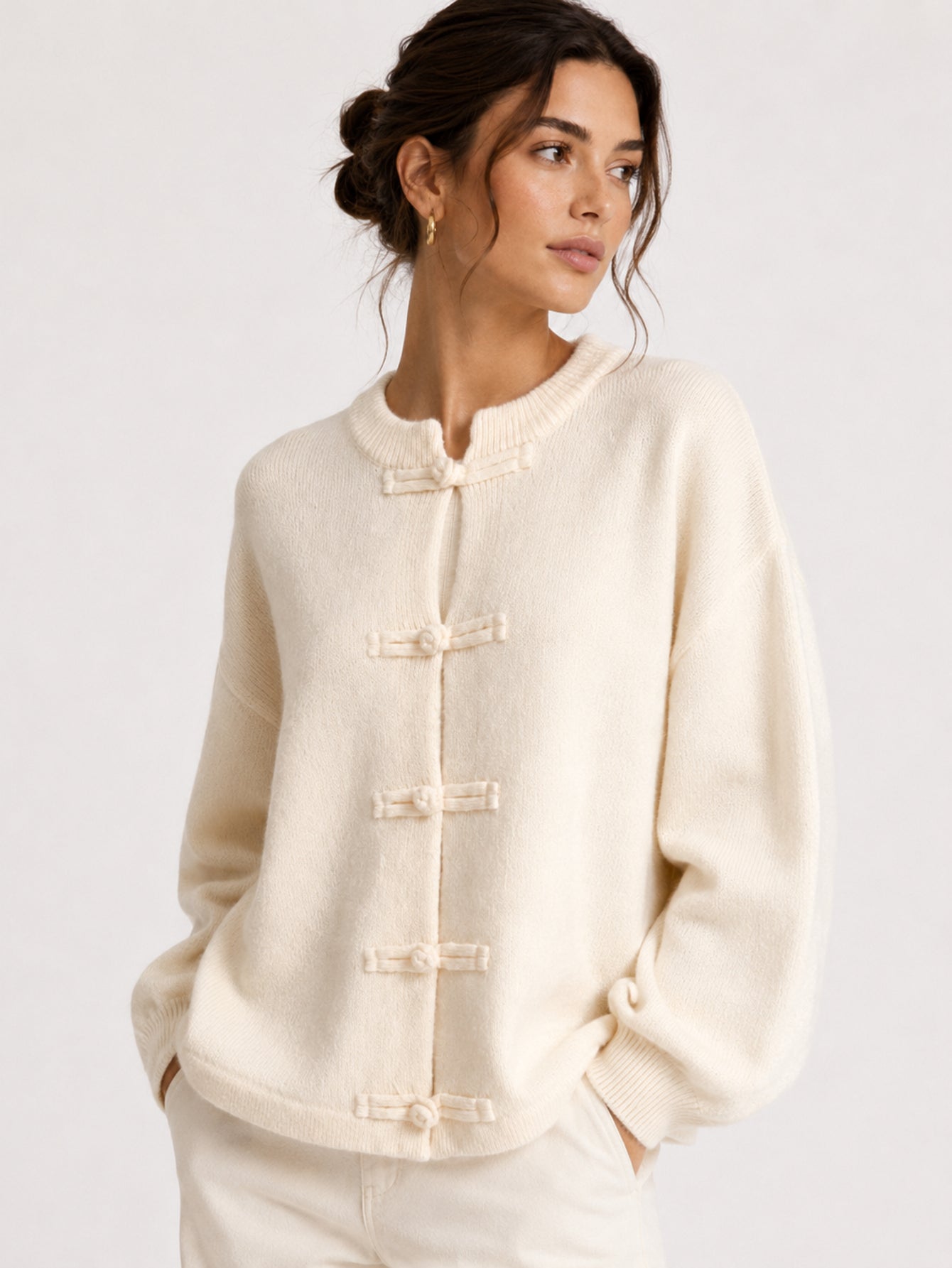 CHAQUETA ARMONIAS PREMIUM CIERRE ALAMARES