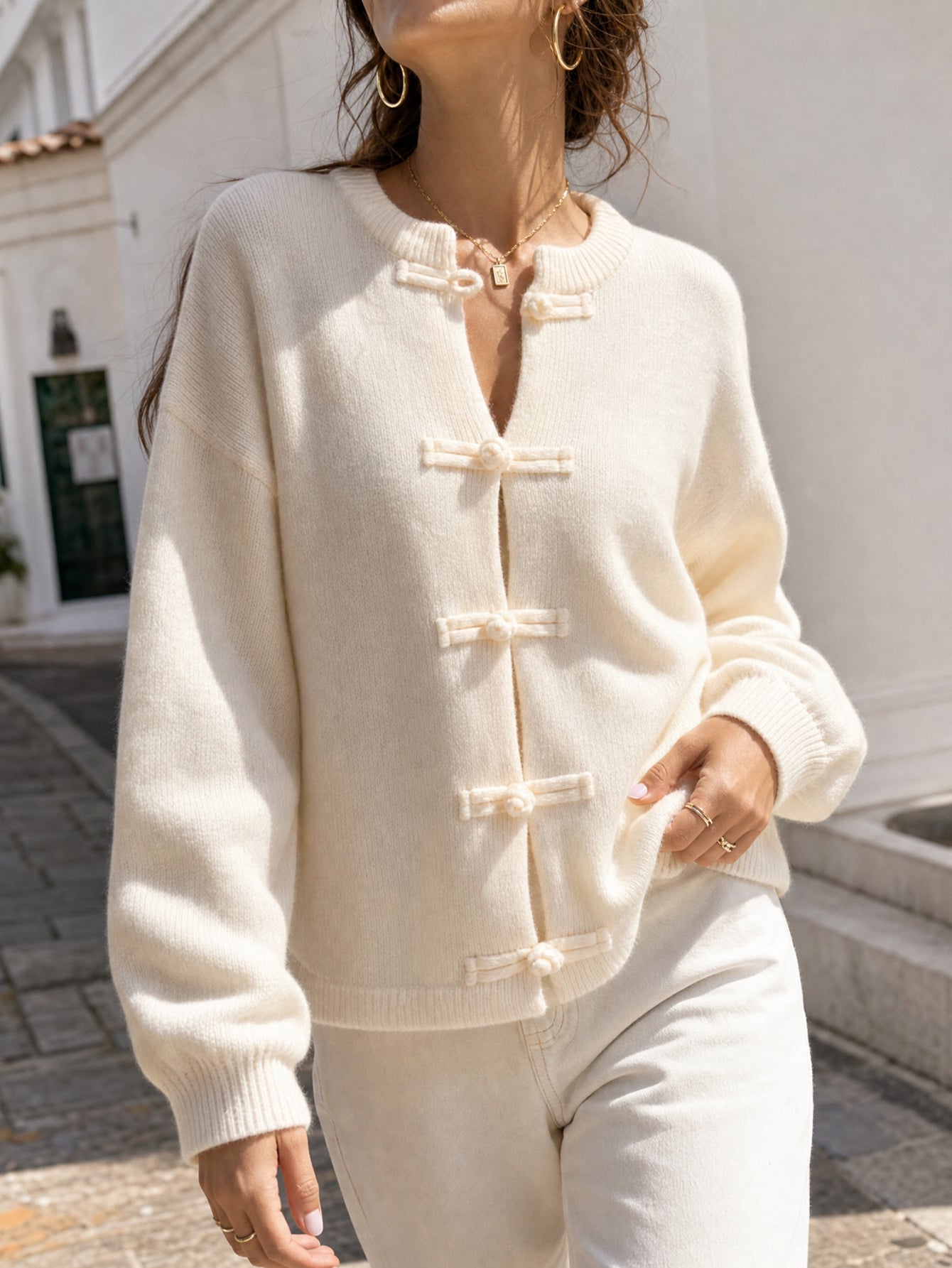 CHAQUETA ARMONIAS PREMIUM CIERRE ALAMARES