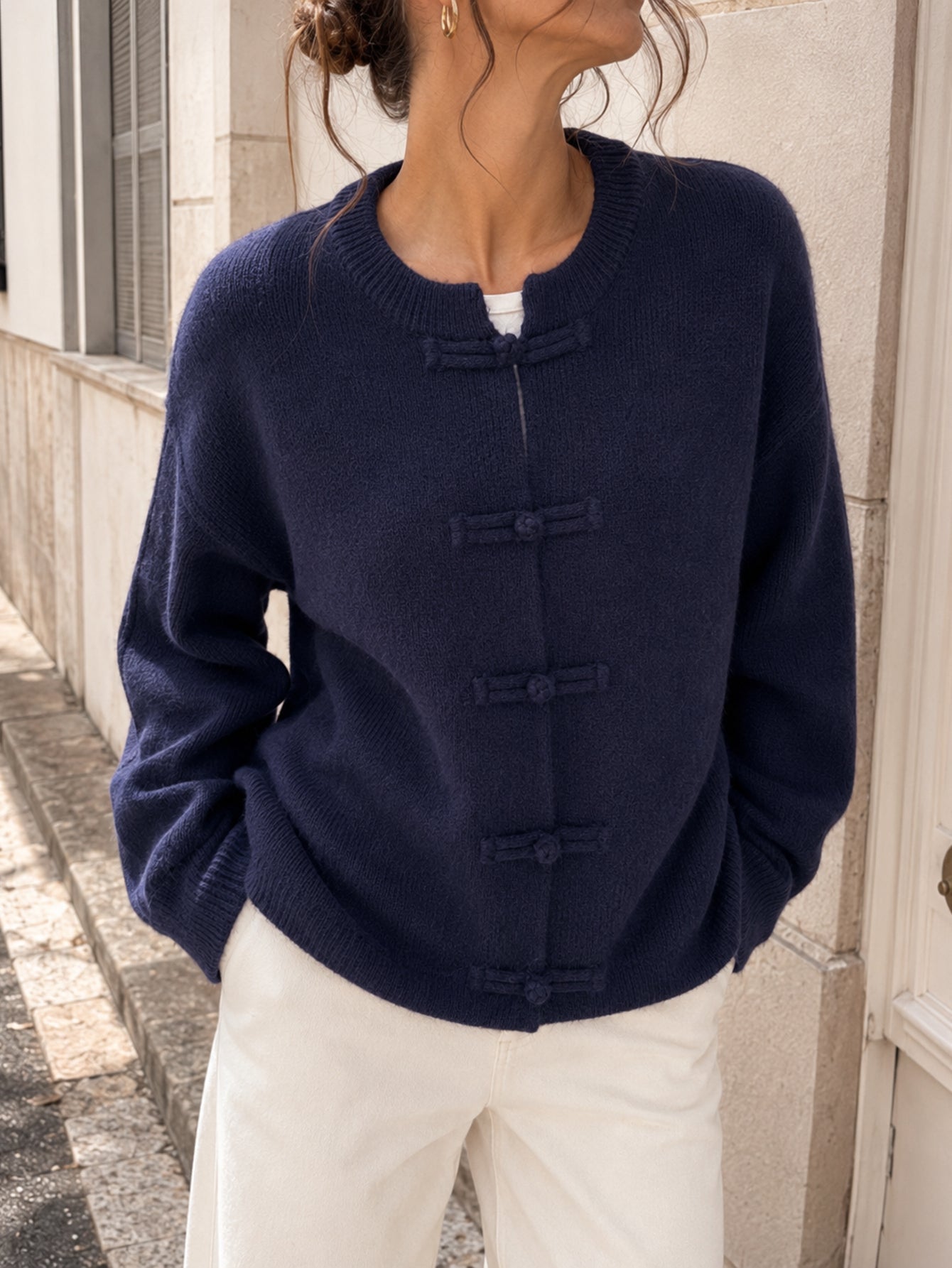 CHAQUETA ARMONIAS PREMIUM CIERRE ALAMARES