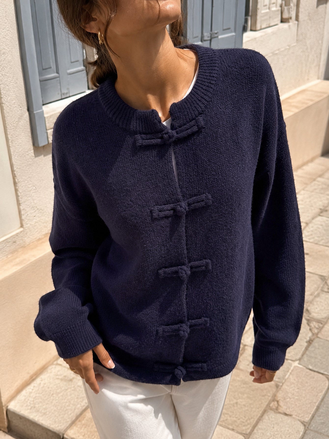 CHAQUETA ARMONIAS PREMIUM CIERRE ALAMARES