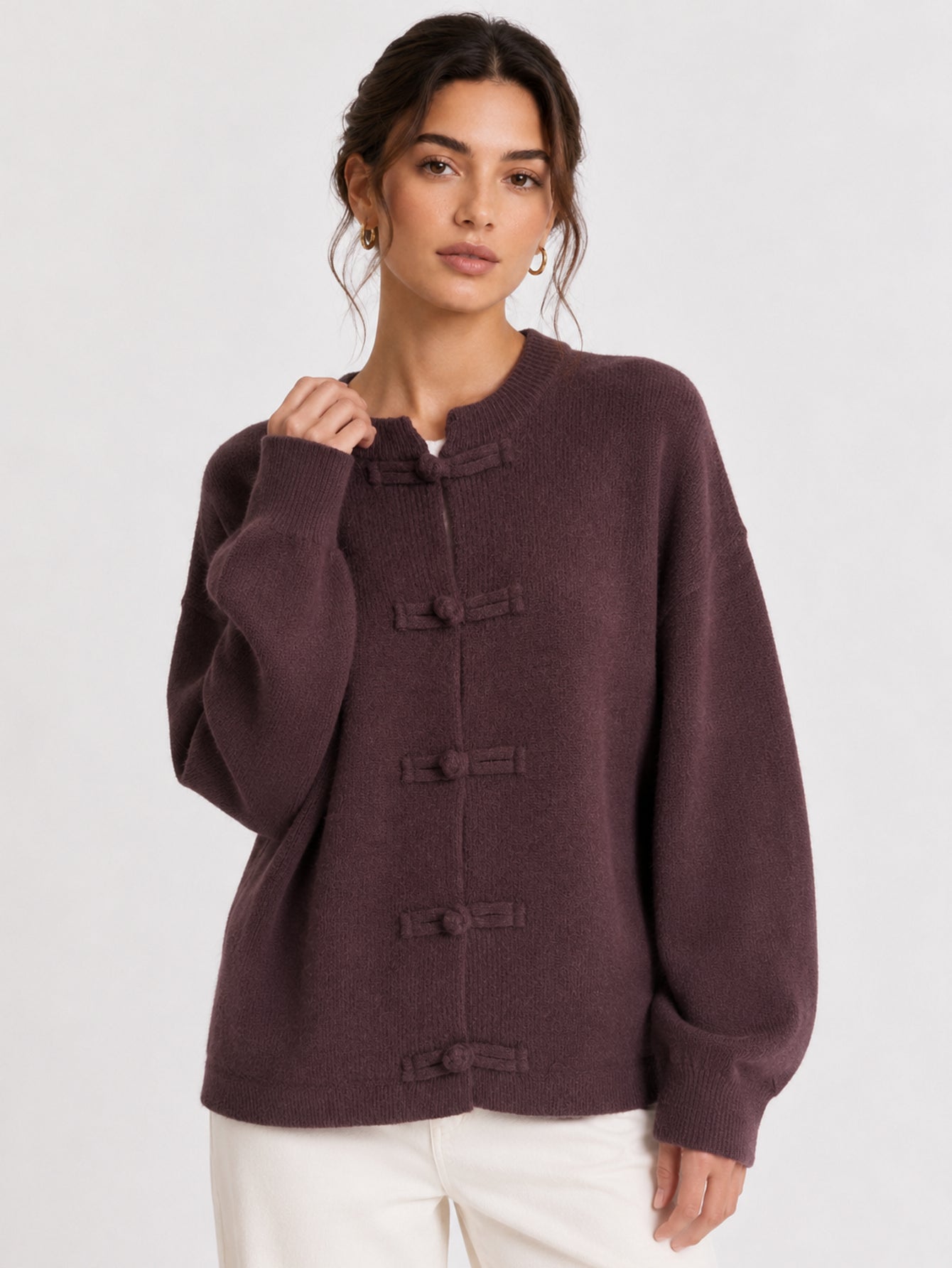 CHAQUETA ARMONIAS PREMIUM CIERRE ALAMARES
